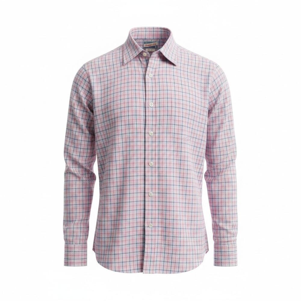 Johnnie-O Hangin' Out Plaid Button Up Shirt Medium
